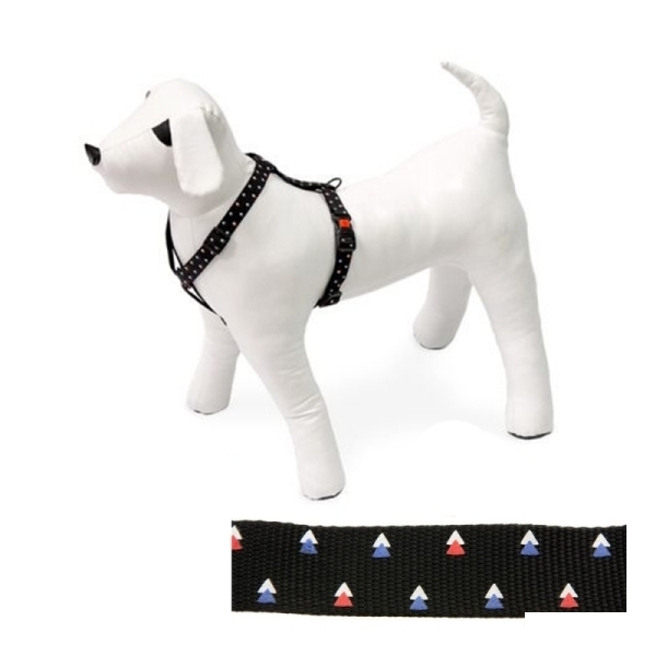 Karlie Köpekler İçin Ayarlanabilir Göğüs Tasması 45-70cm (Siyah)