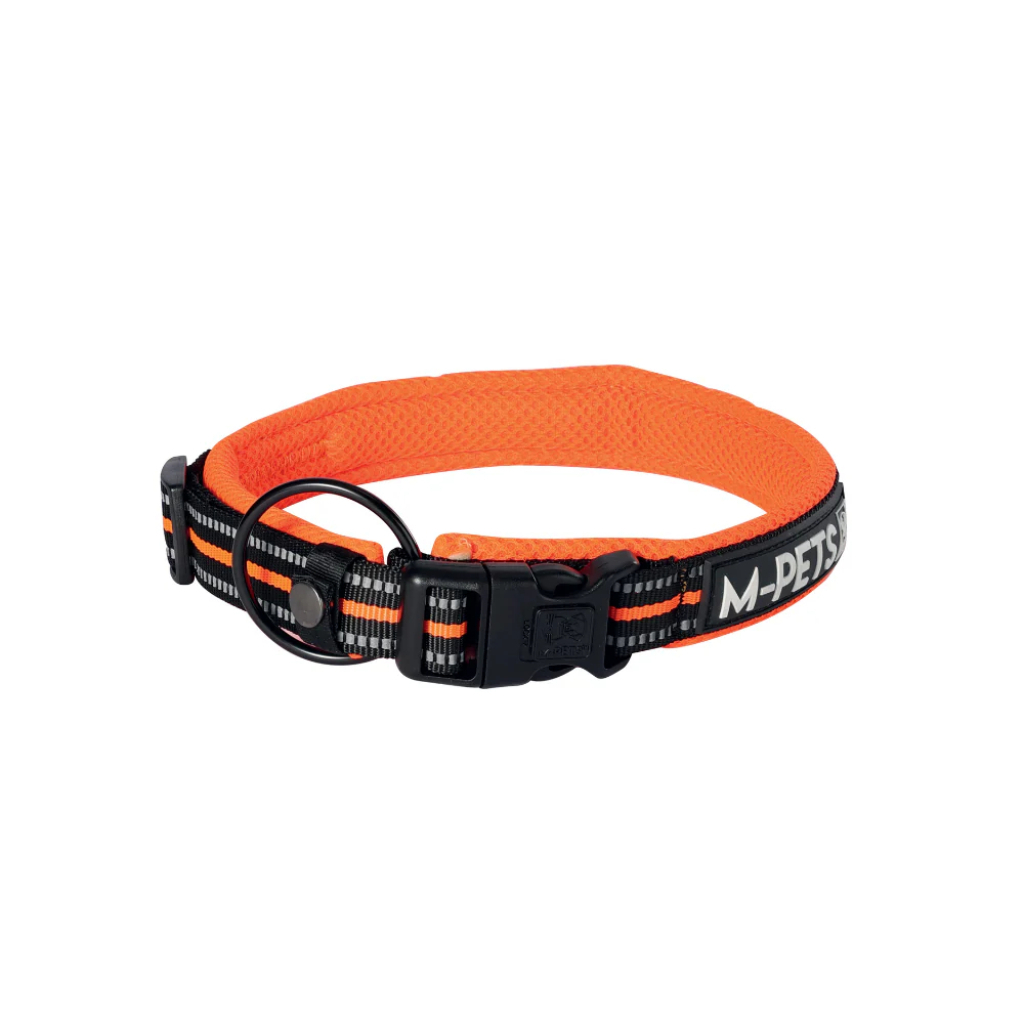 M-Pets Hiking Reflektörlü Köpek Boyun Tasması 65x75cm (Turuncu) [XL]