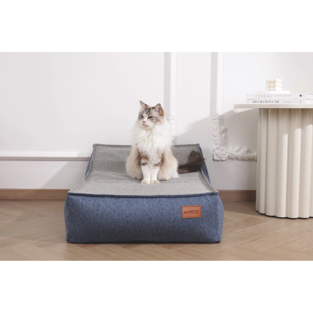 M-Pets Cloud Kedi ve Köpekler İçin Fonksiyonel Şişirilebilir Yatak (Lacivert) — görsel 5