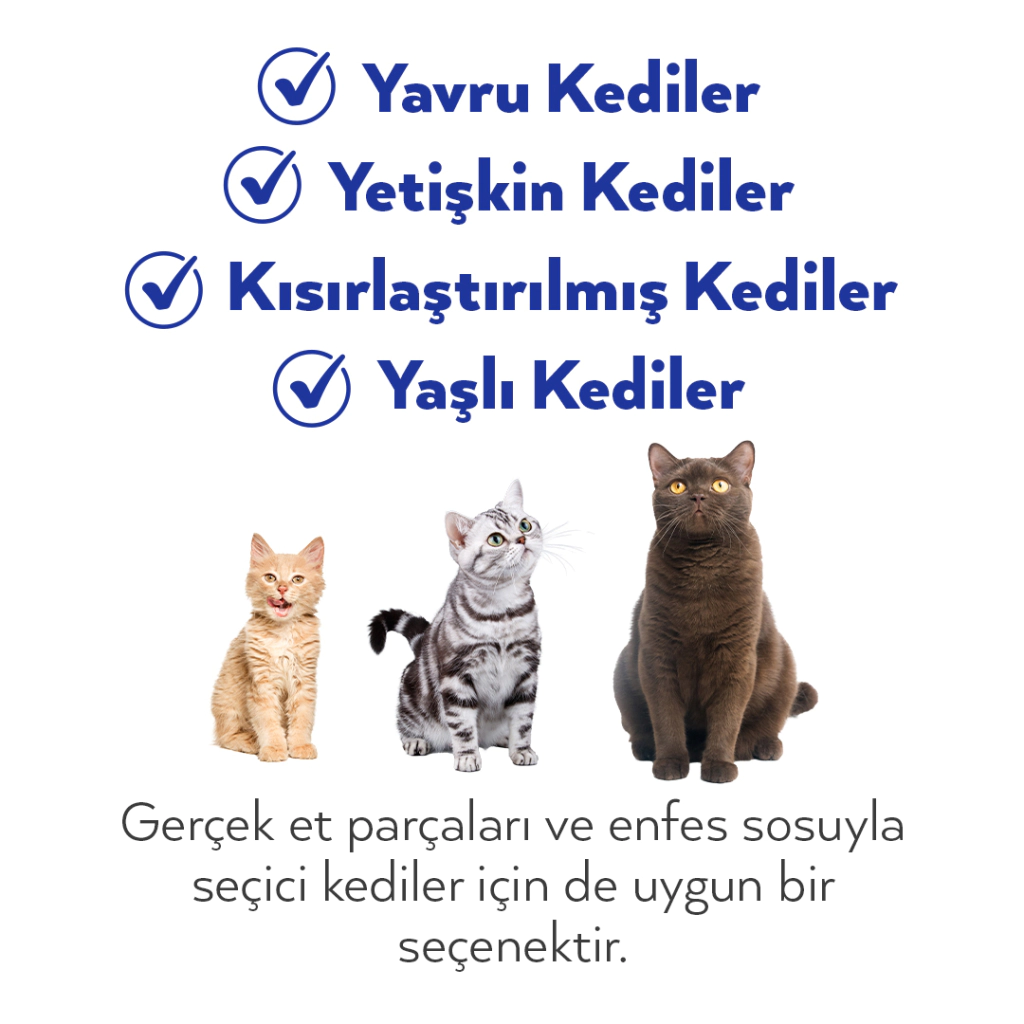 Petlebi Sos İçinde Taze Balıklı ve Tavuk Etli Karışık Çeşitli Kedi Konservesi 70gr (24 Adet) — görsel 4