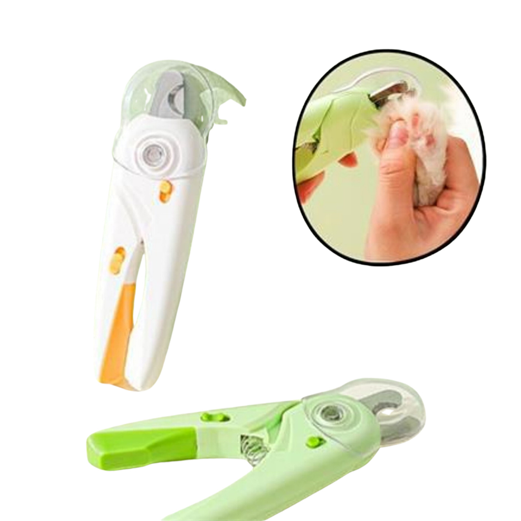 Rimba Led Işıklı ve Törpülü Kedi ve Köpekler İçin Tırnak Makası 14cm (Karışık Renkli) — görsel 2