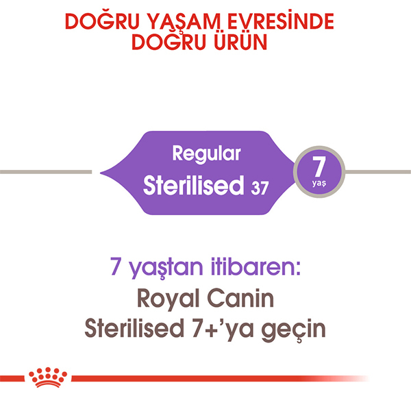 Royal Canin Sterilised 37 Kısırlaştırılmış Kedi Maması 2kg — görsel 4