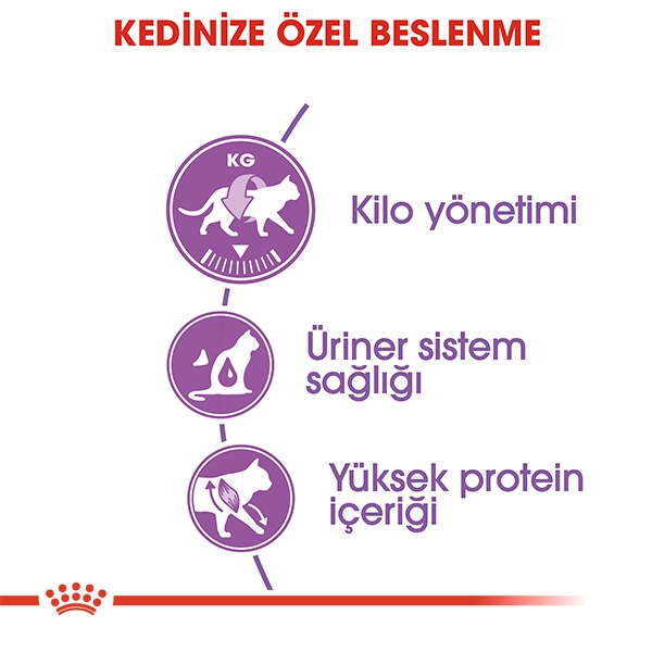 Royal Canin Sterilised 37 Kısırlaştırılmış Kedi Maması 2kg — görsel 3