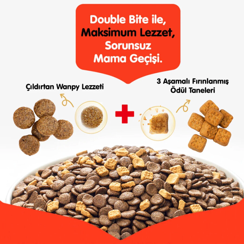 Wanpy Somon ve Ton Balıklı Tahılsız Kısırlaştırılmış Kedi Maması 1,5kg — görsel 3